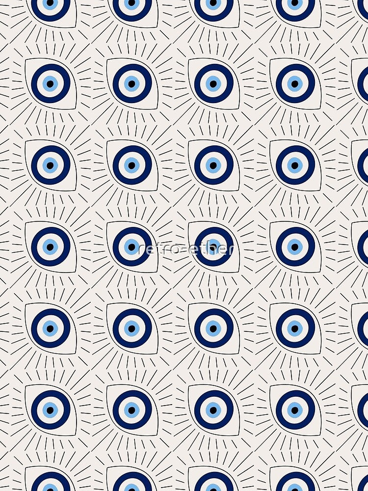Turkish eye I by retro-ether