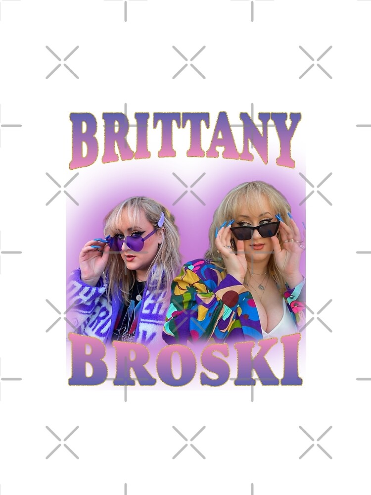 Brittany Broski Bootleg 90s Vintage Style Design by Jess Designs