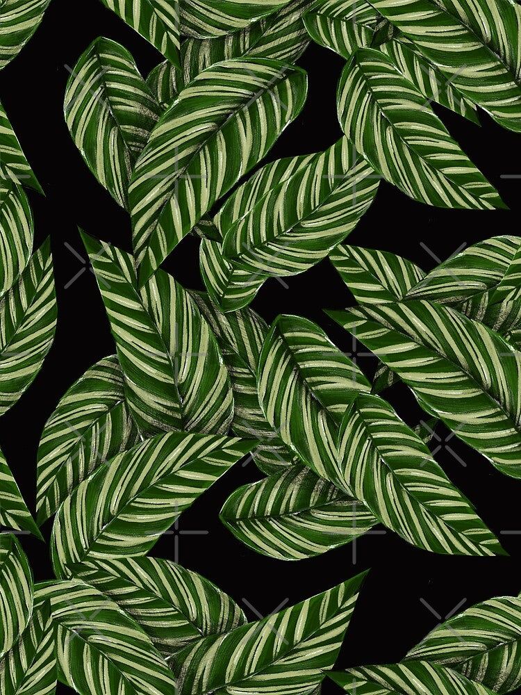 Tropical Leaves Pattern by silverhexagon