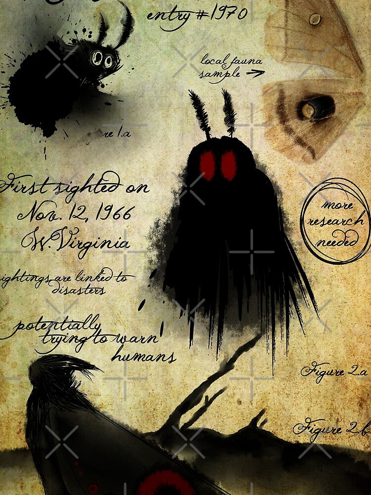 Cryptic Studies: Mothman by drkmatt3rstudio
