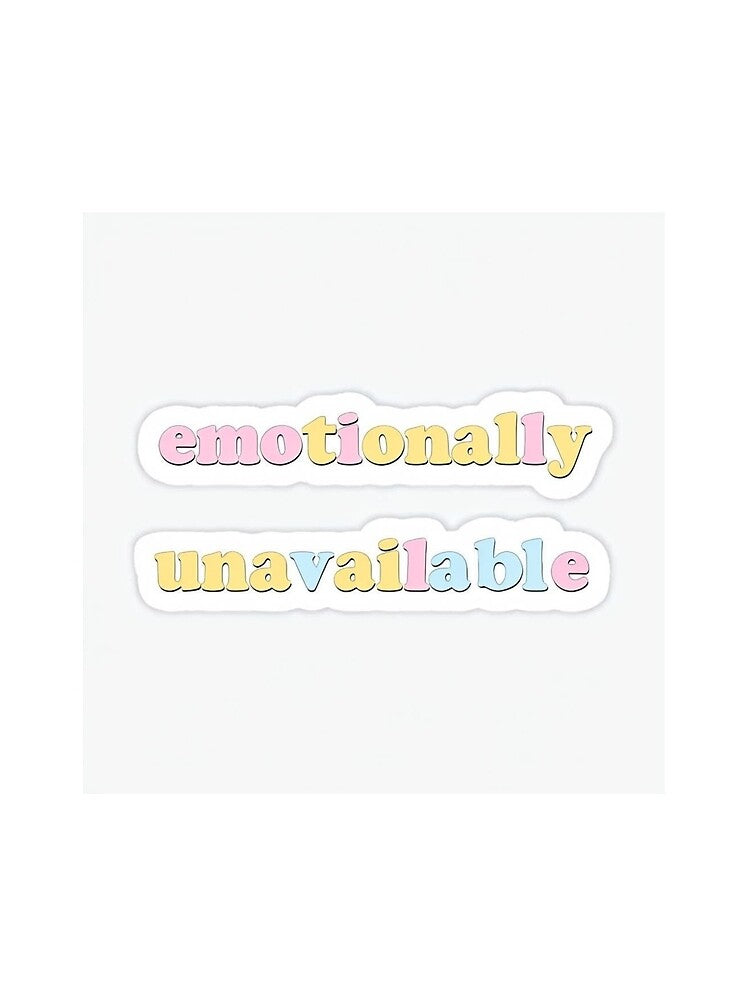 Emotionally unavailable by Radiant Art Realm