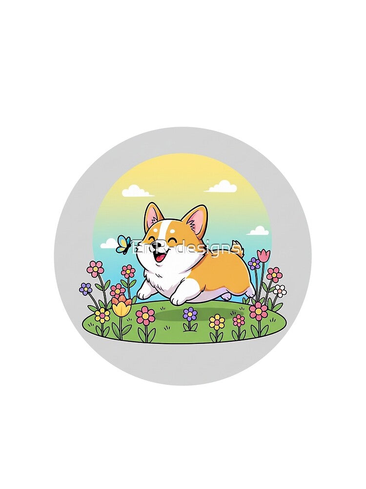 Happy Corgi by EnR-designs