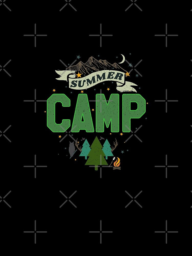 Fun Summer Camp Adventure by ChromanautMerch