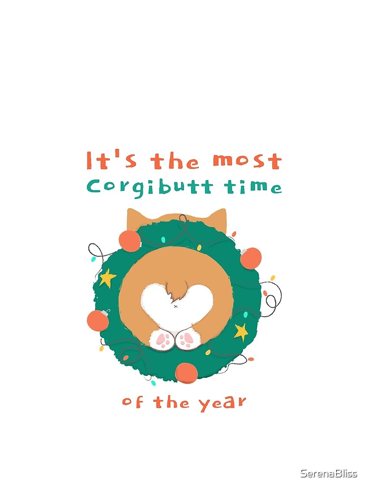 Corgi Butt Christmas by SerenaBliss