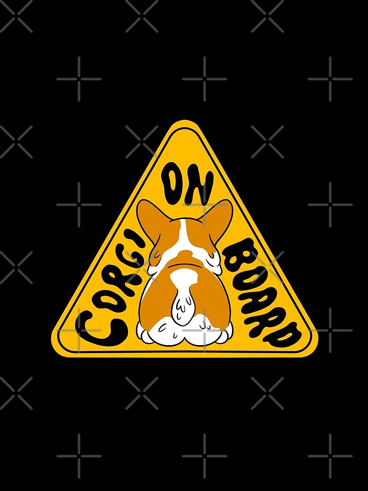 Corgi on board by IHateDumplings