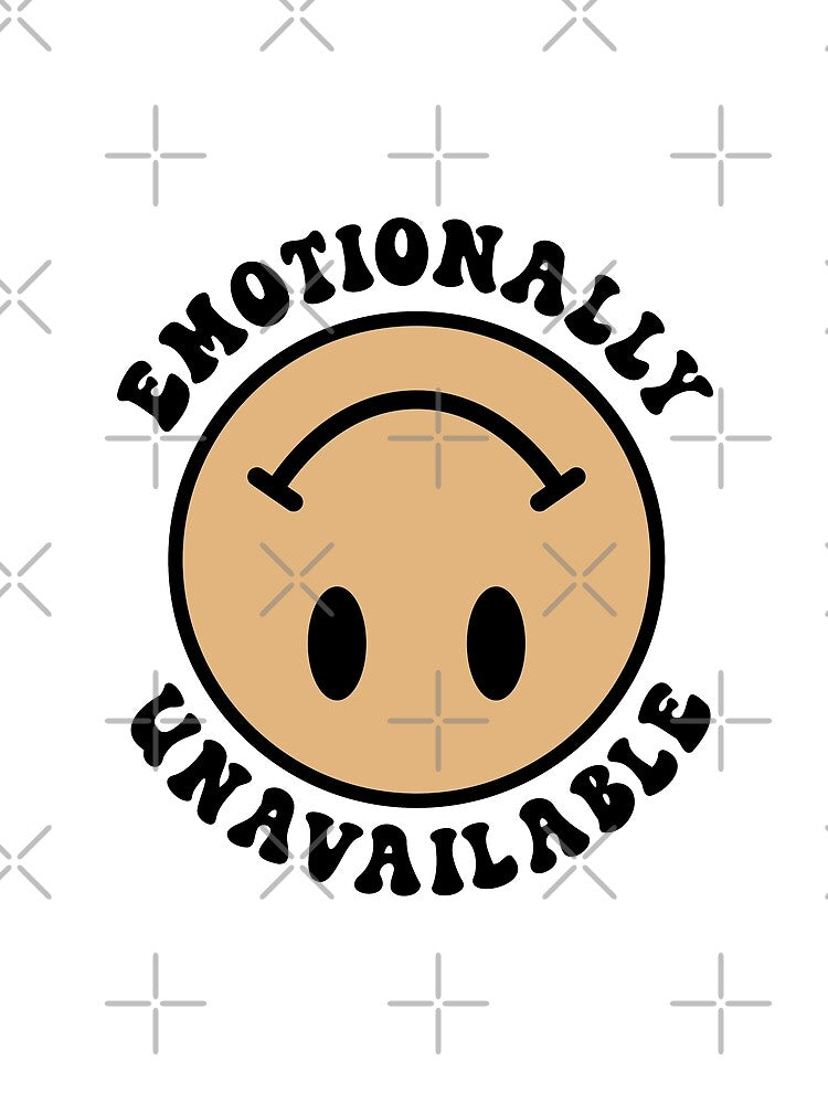 Emotionally Unavailable Essential T-Shirt by AYOUCHKA
