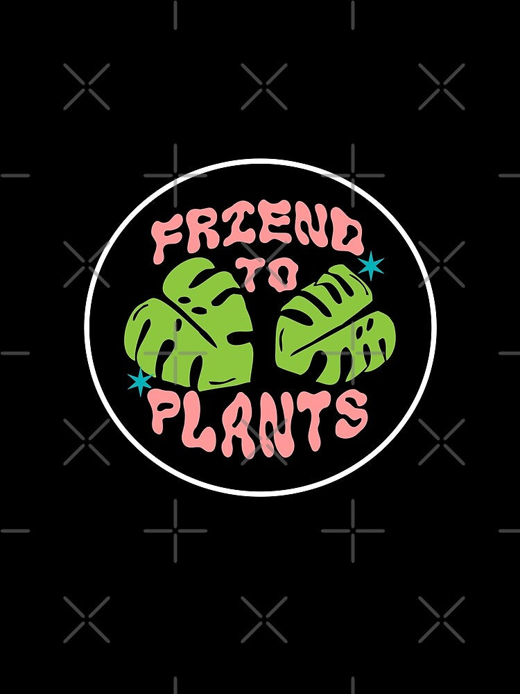 friend to plants | monstera leaf & stars by craftordiy.art