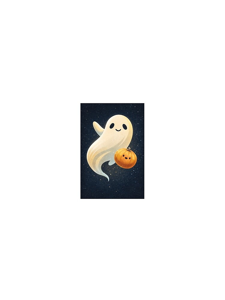 Cute Ghost – Just Floating Through Life by VisionInkStudio