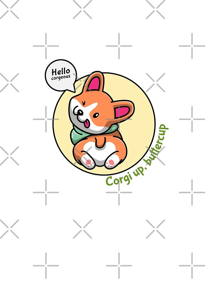 Corgi up, buttercup by Texasgal15