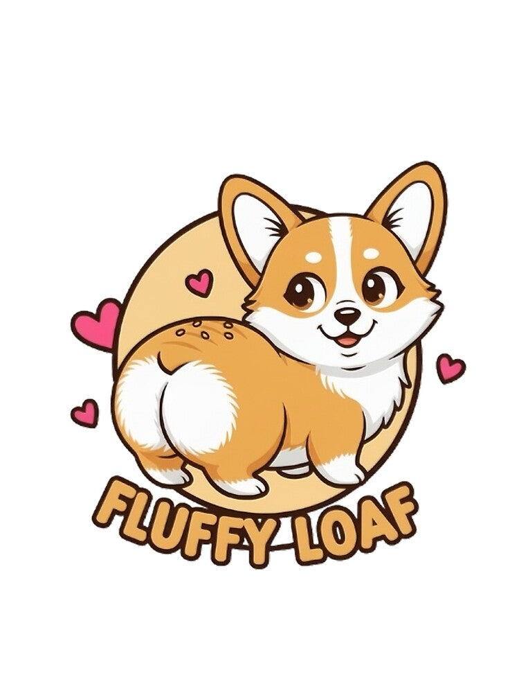 Fluffy Loaf Corgi Butt by TheRockhoppers