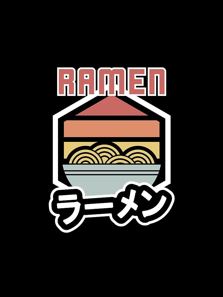 Ramen retro japanese noodles gift food japan delicious by Franja2