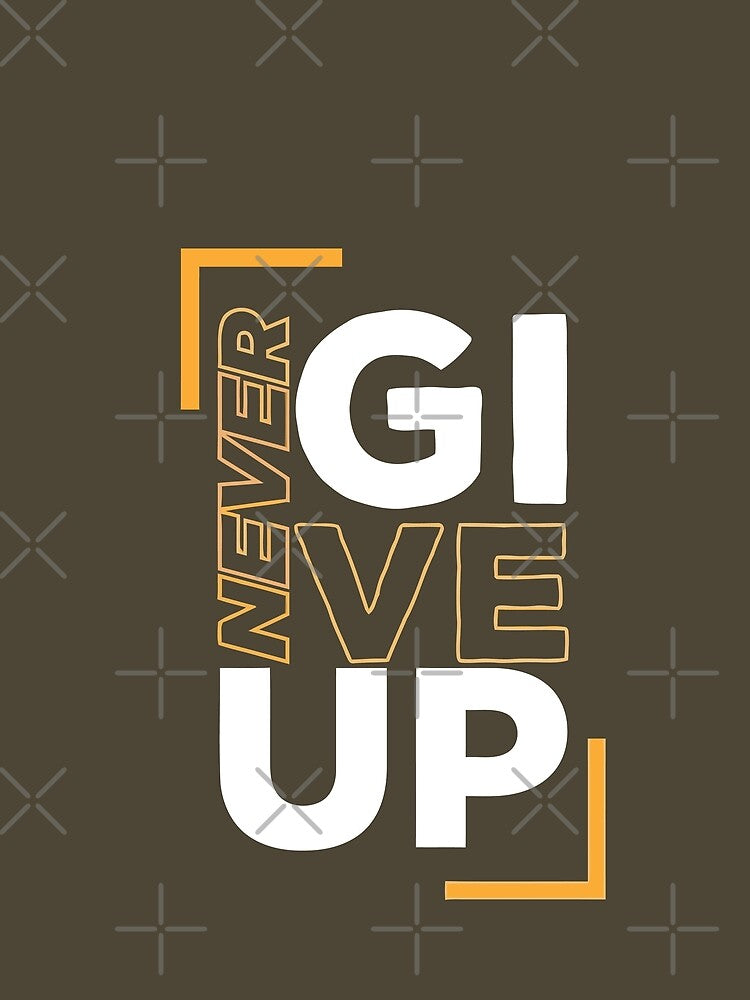 Never Give Up by Mahe-Art