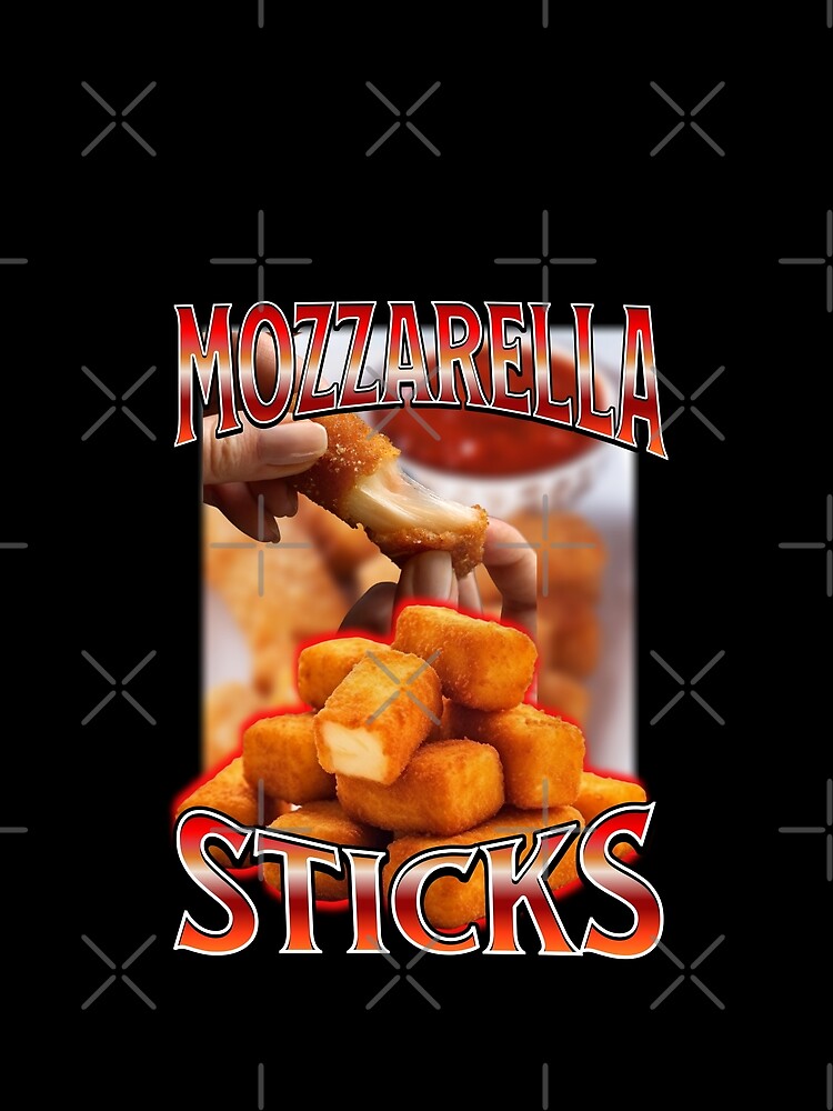 The Mozz Life - Mozzarella Cheese Sticks  vintage 90s bootleg style by PetNamedPeeve