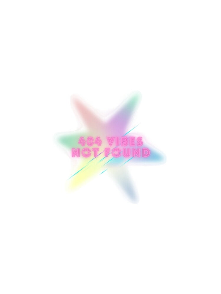 404 Vibes Not Found Y2K Aesthetic T-Shirt by findmeout