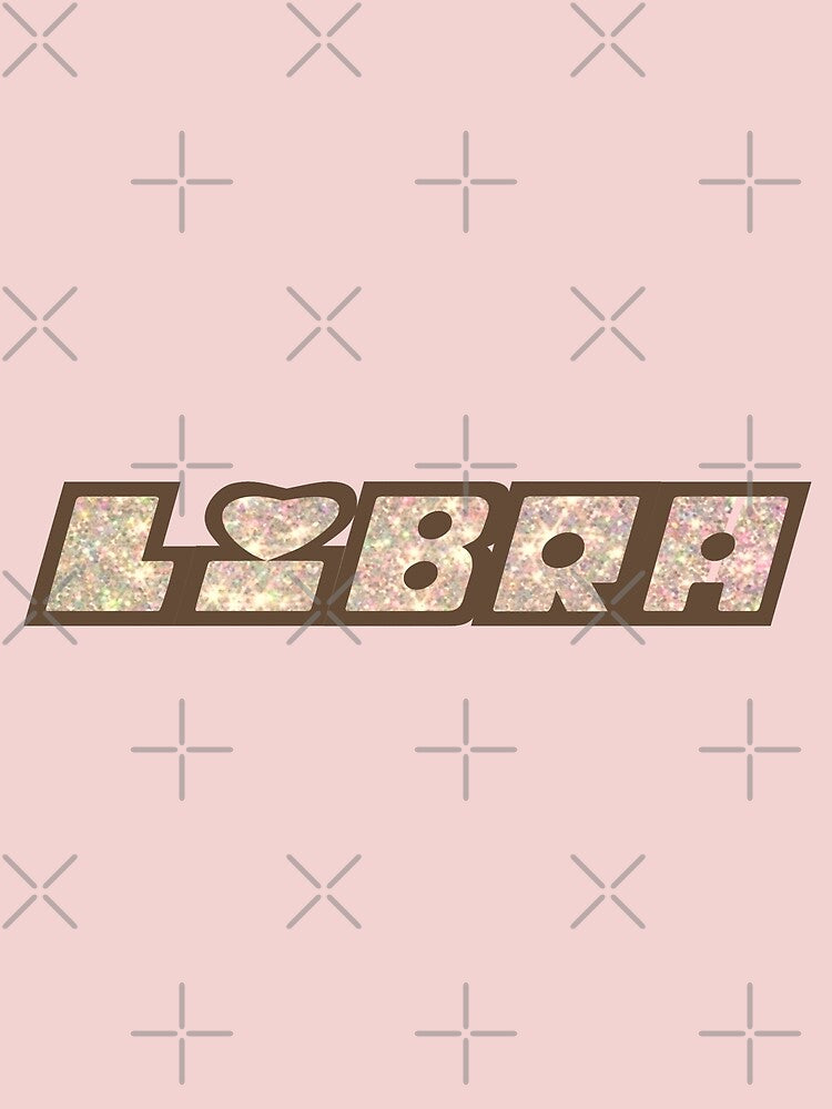 libra zodiac brown sparkly by samar-n