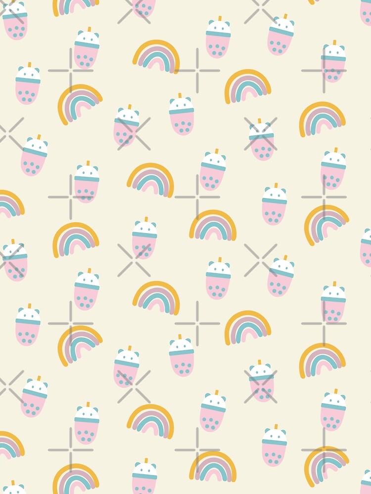 Boba Panda Rainbow by Peach Mochi