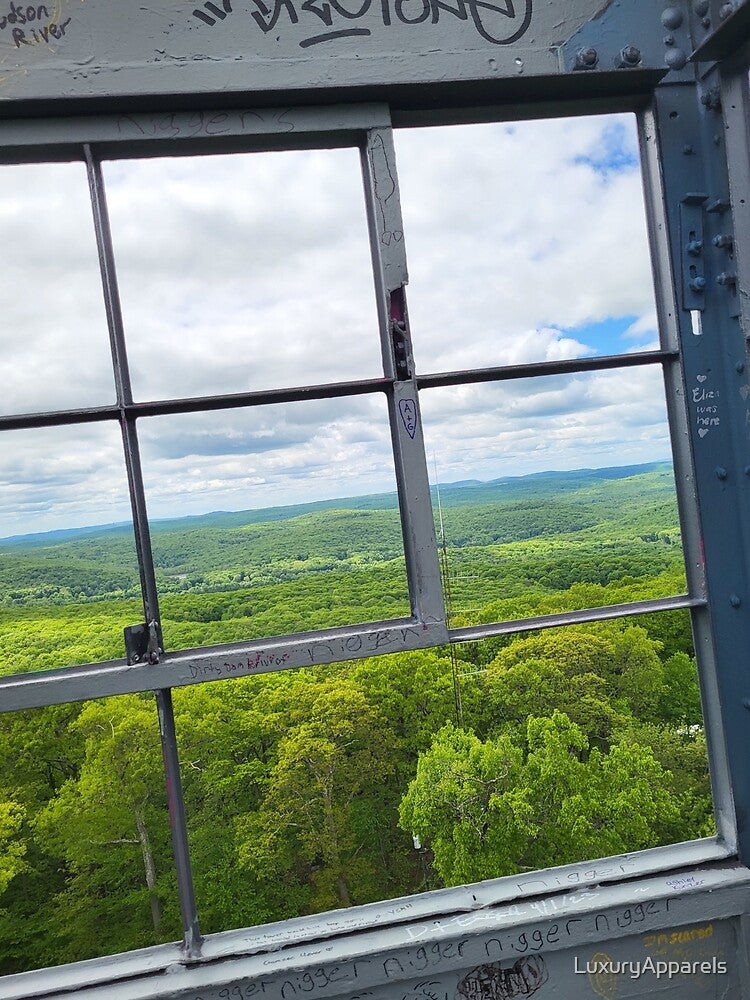 Firetower Window: A View Above the Wilderness by LuxuryApparels
