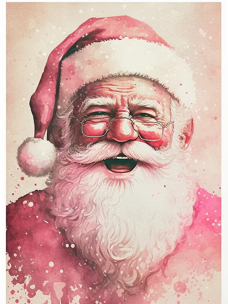 05 Retro Vintage Santa Claus by printiesart