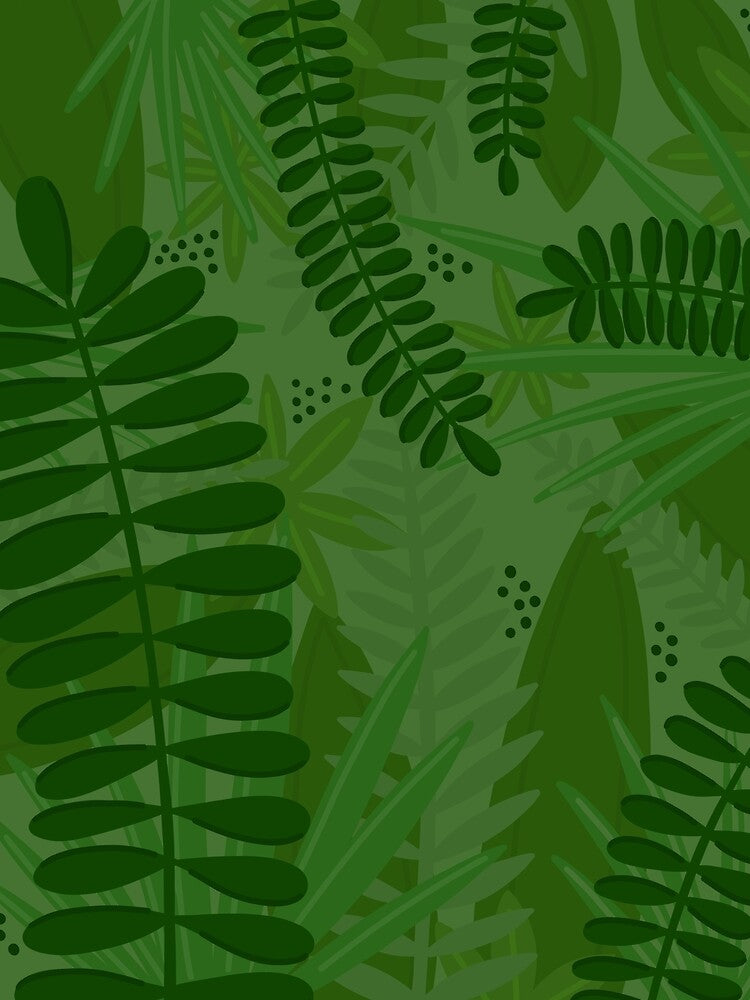 Tropical Leaves by fiberandgloss