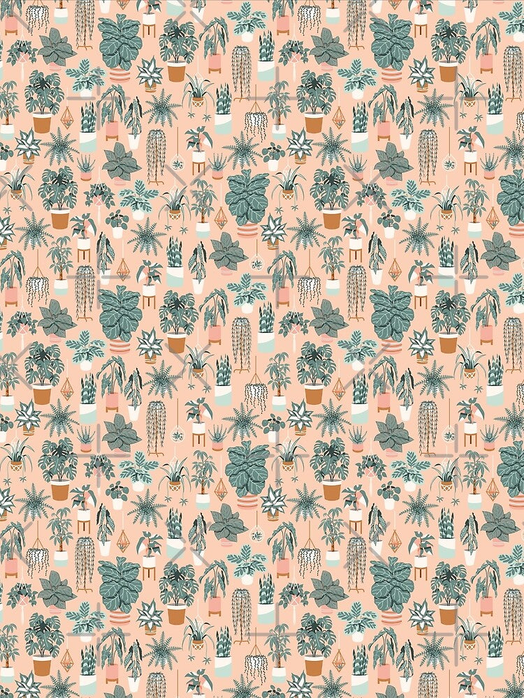 Just One More Plant - Pink by WildNorthCo