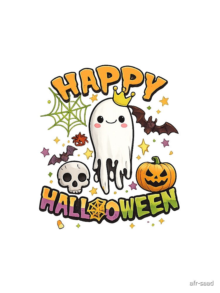 Happy Halloween Ghost Crown by afr-saad