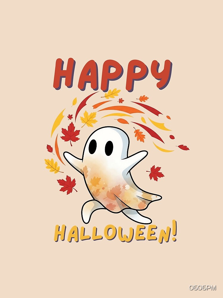 Cute Ghost Autumn Halloween by 0606PM