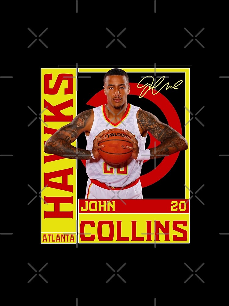 John Collins Basketball Legend Signature Vintage Retro 80s 90s Bootleg Rap Style by Lea Schiller ⭐⭐⭐⭐⭐(216)