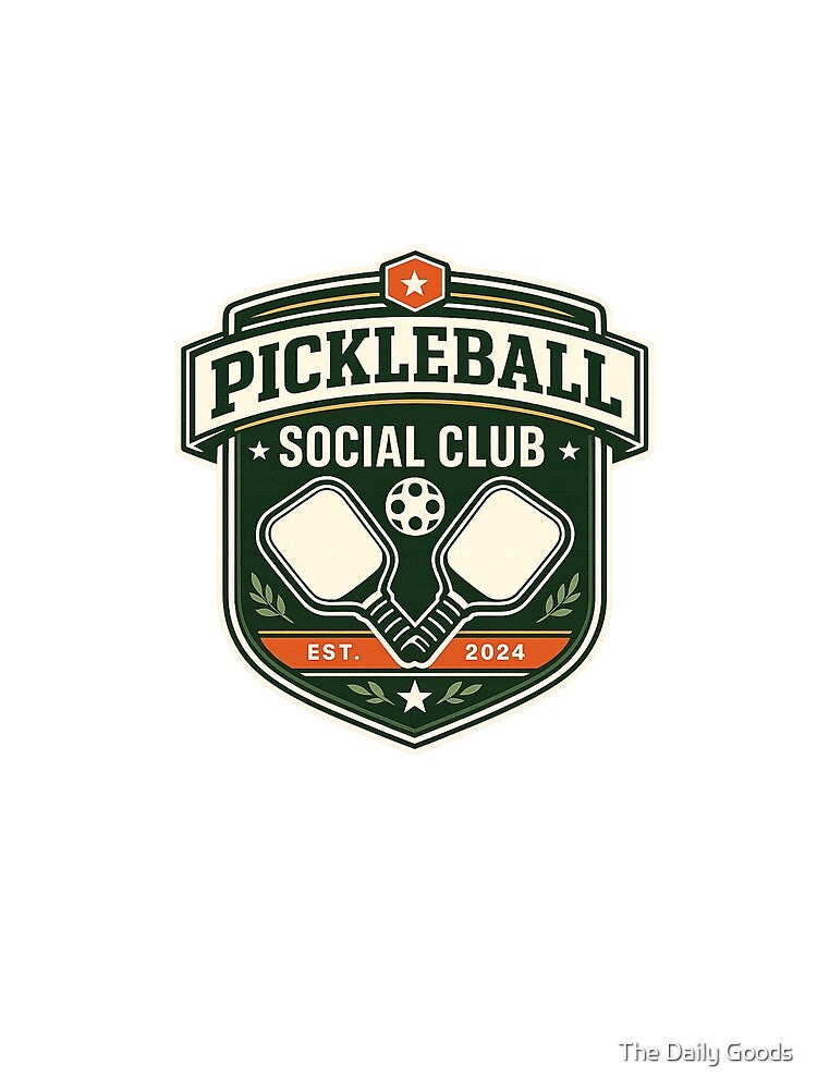Pickleball Social Club Retro Pickleball Shirt by The Daily Goods