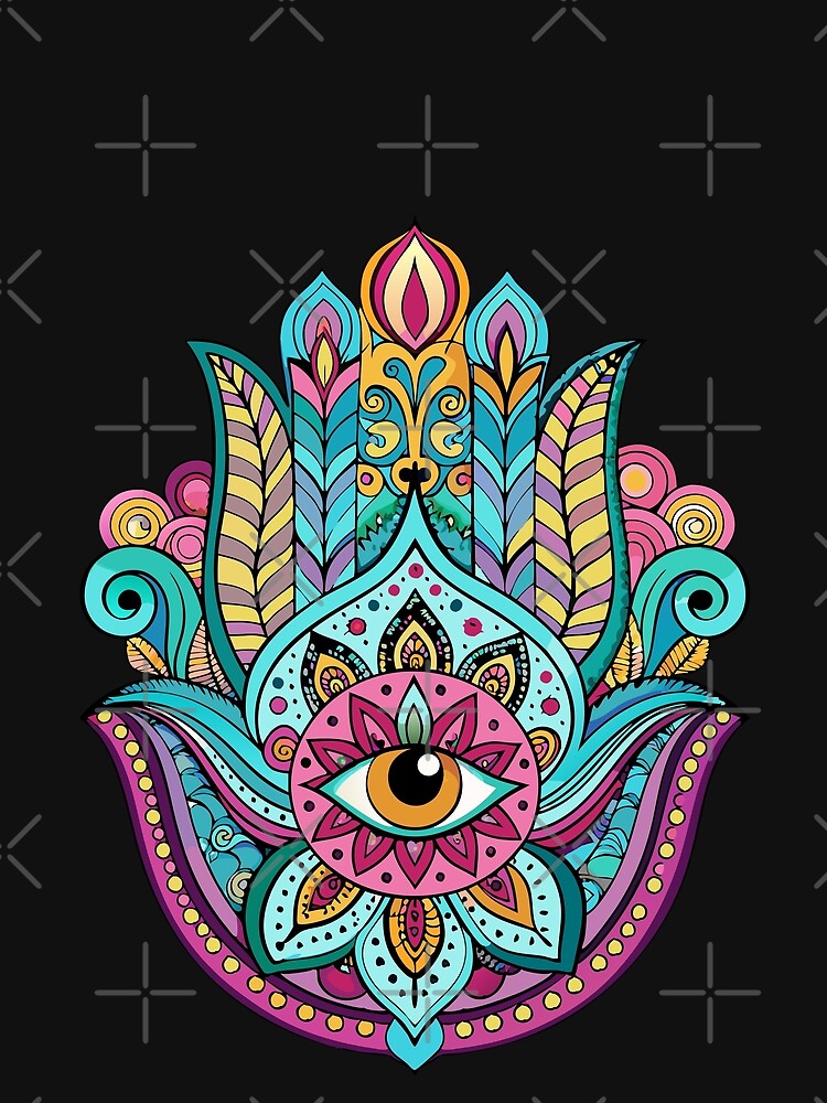 Hamsa Hand Protection by SebTees