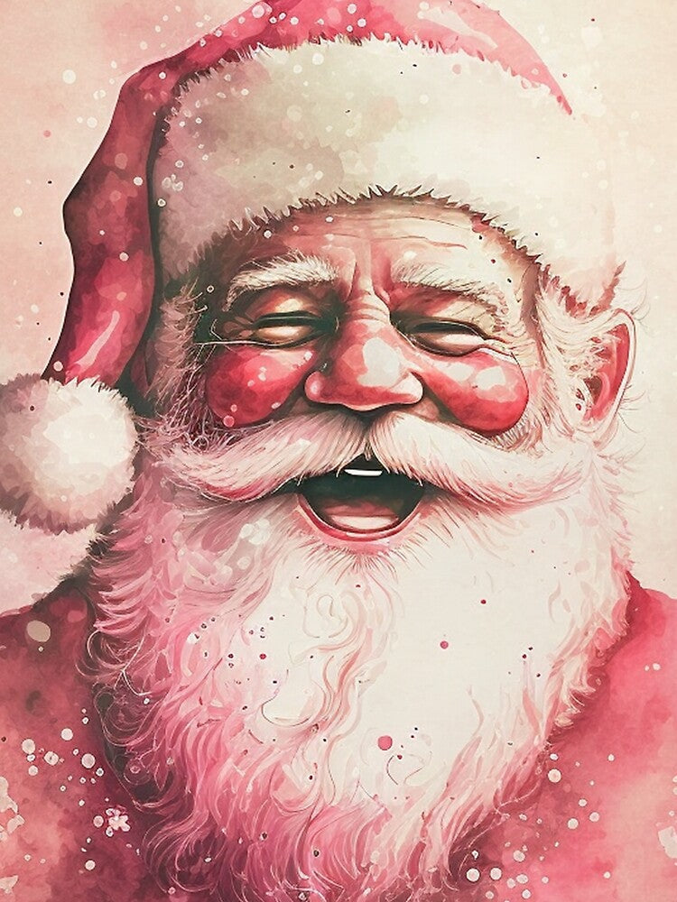 Retro Vintage  Santa Claus  04 by printiesart