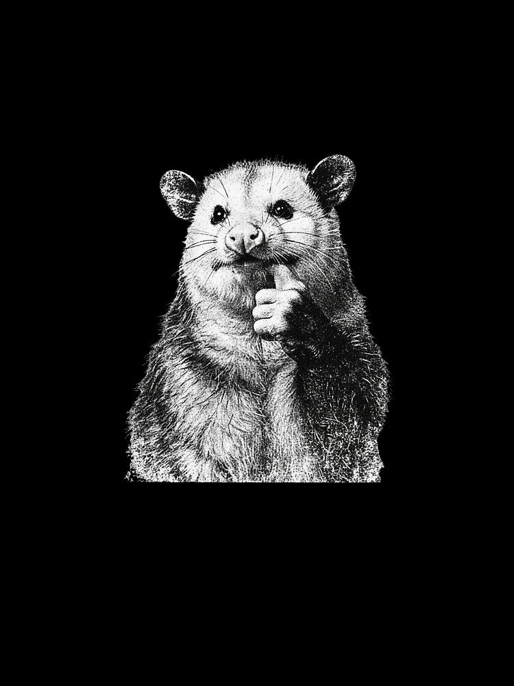 Deep Thought Opossum - Vintage Bootleg Style by julimarks
