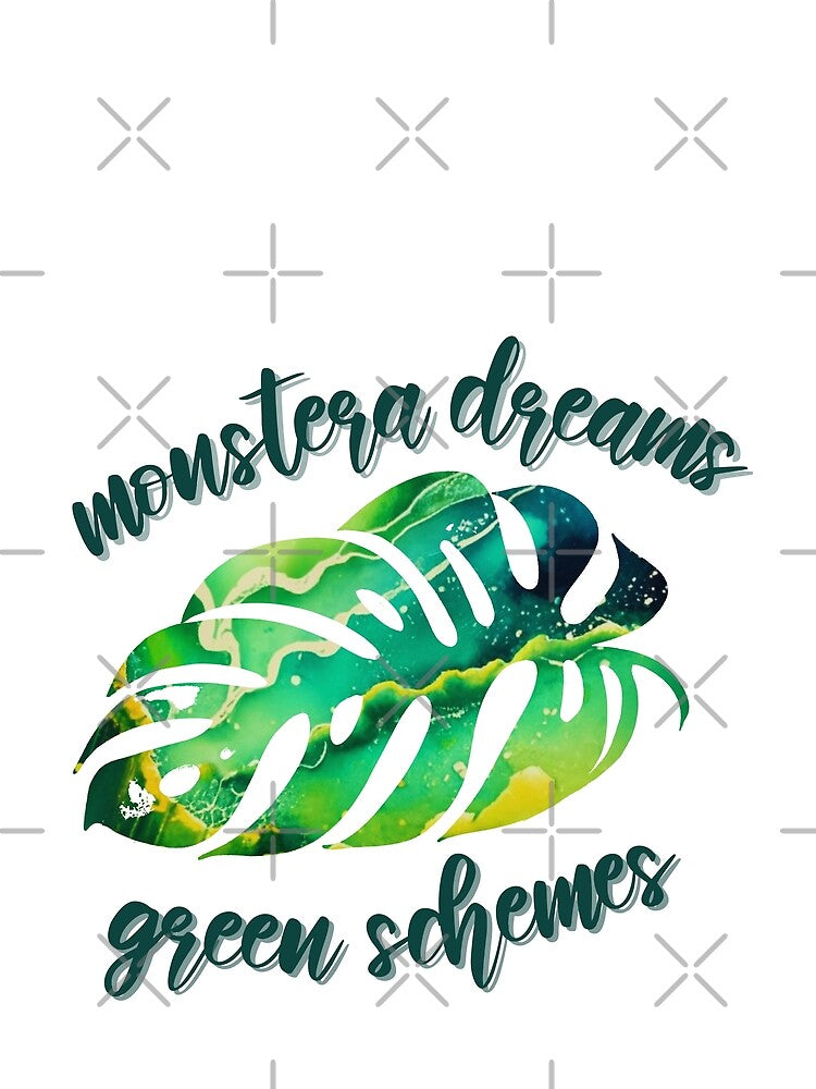 monstera dreams green schemes by TranquilTrinket