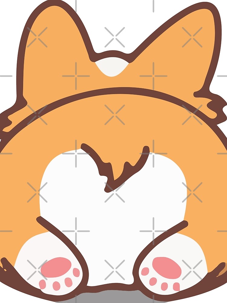 Cute corgi butt by desigma