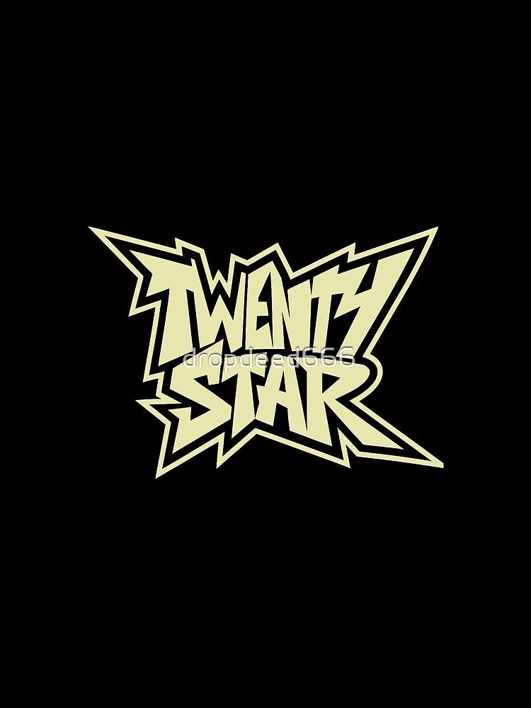 Twenty Star Y2K Graffiti Streetwear by dropdeed666