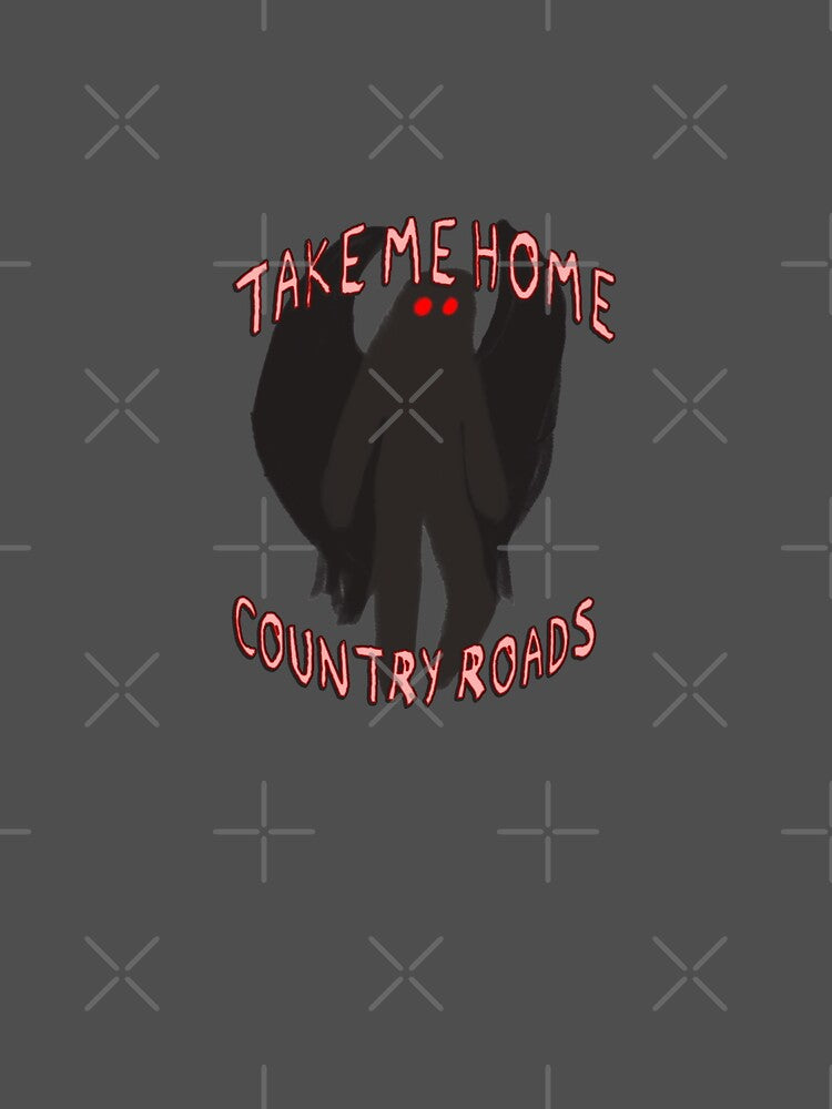 Mothman, Country Roads by goblinbabe