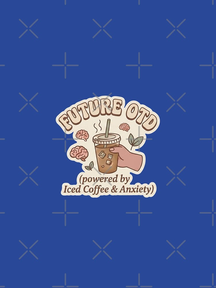 Future OTD Powered By Iced Coffee And Anxiety by Amituniqdesign