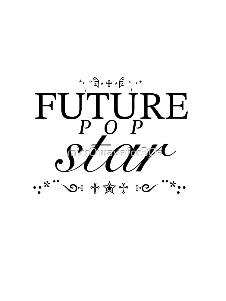Future Pop Star Y2K Coquette Aesthetic by micr0wavefor30s