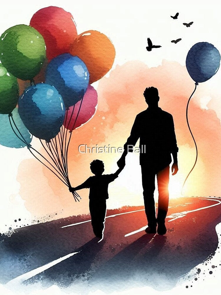 Walk with Dad by Artful Creations Shop