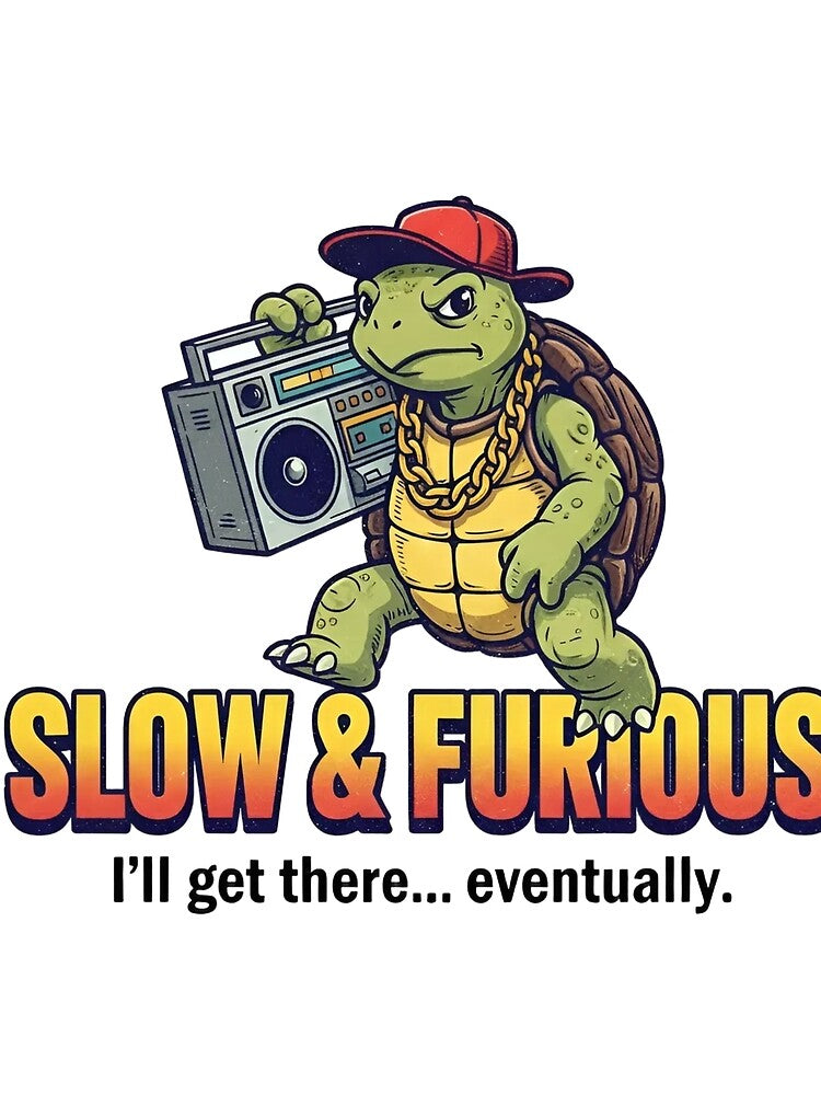 Turtle – 90s Vintage Bootleg Style Funny Animal Graphic by FakeJoo