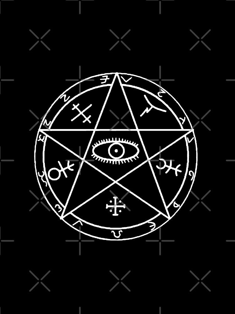 Sleepy Hollow Protection symbol Evil Eye Pentacle by House Sparrow