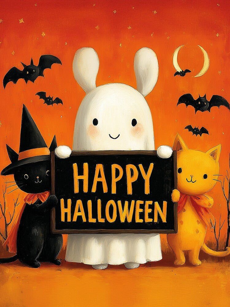 Spooky Cute Halloween Crew by Alt Image Prints