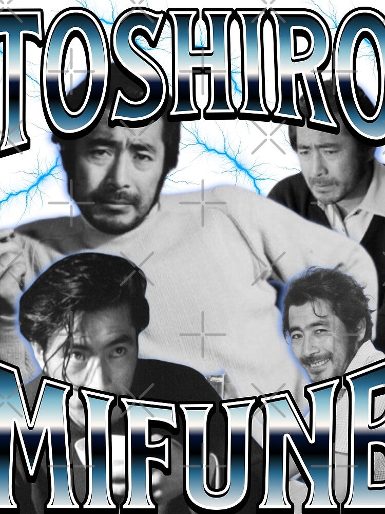 Toshiro Mifune 90's Bootleg Style by SurrealisticLeo