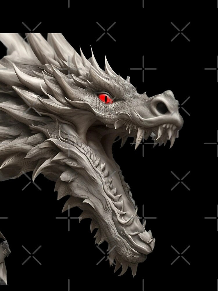 Dragon Red Eyes Black by LuizSilva1983