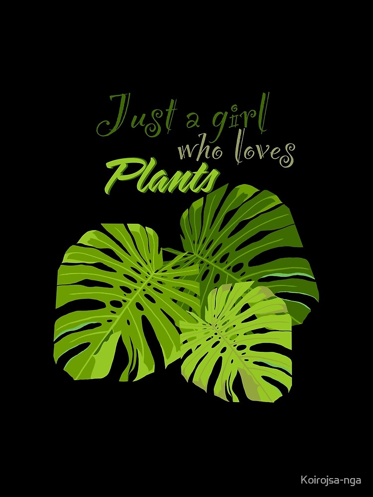 Just a girl who loves plants by Koirojsa-nga