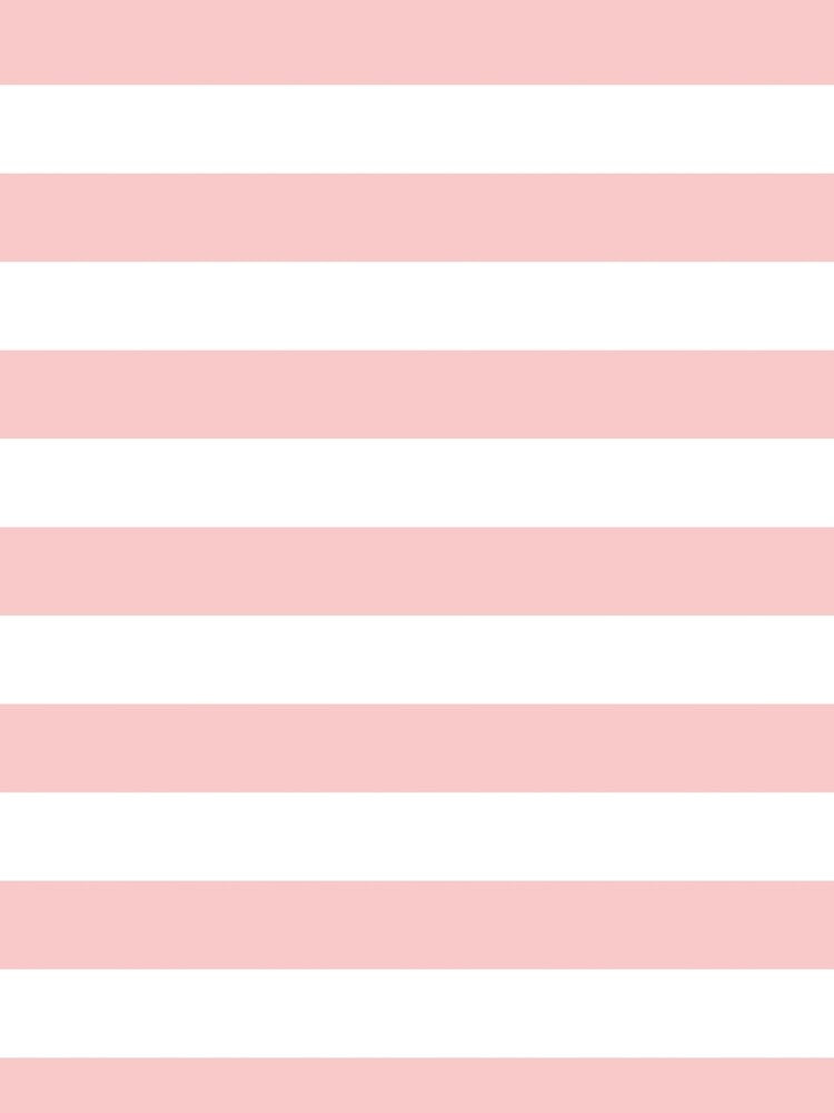 (MILLENNIAL) PINK AND WHITE STRIPES by Jordyn St. John