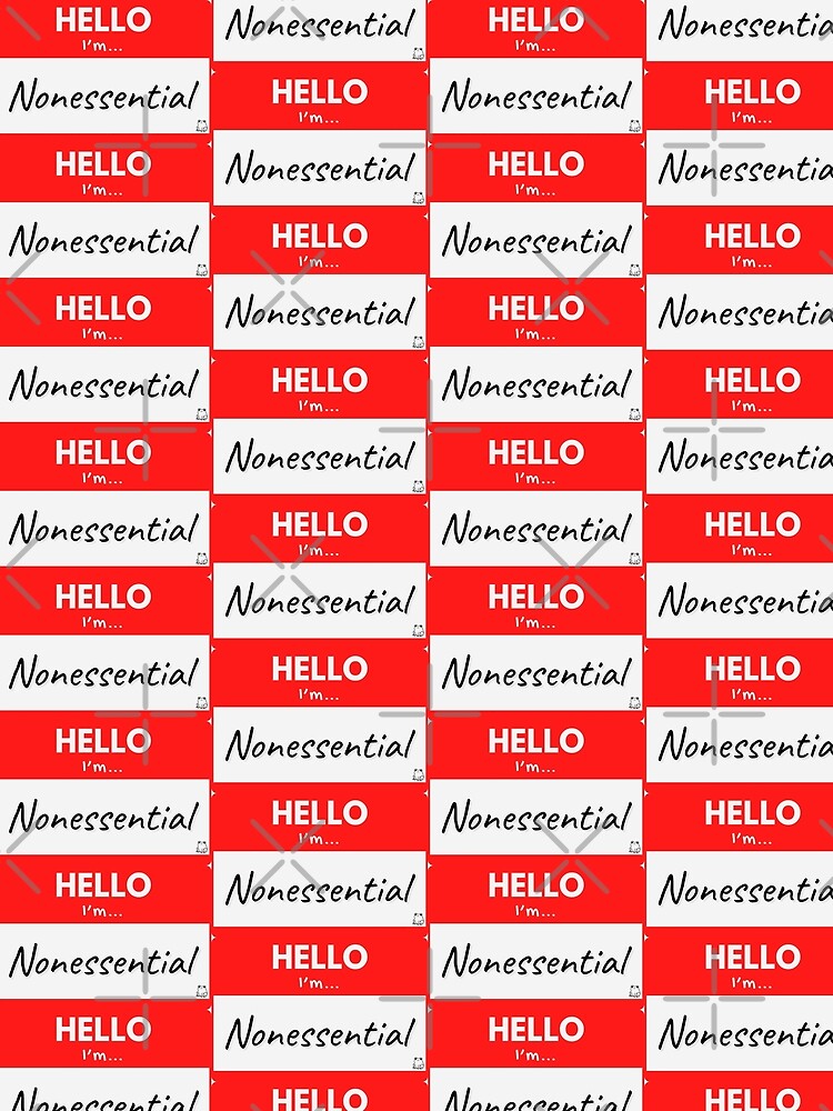 Hello I'm Nonessential by buglevel