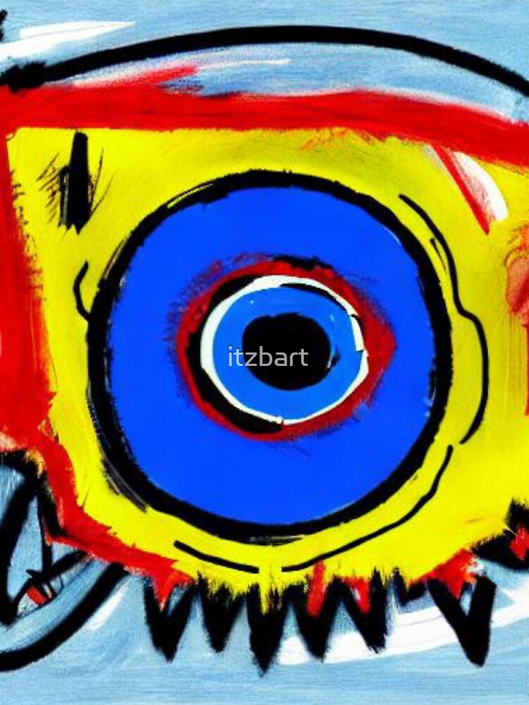Evil Eye Eye Of Protection Street Art Graffiti by itzbart