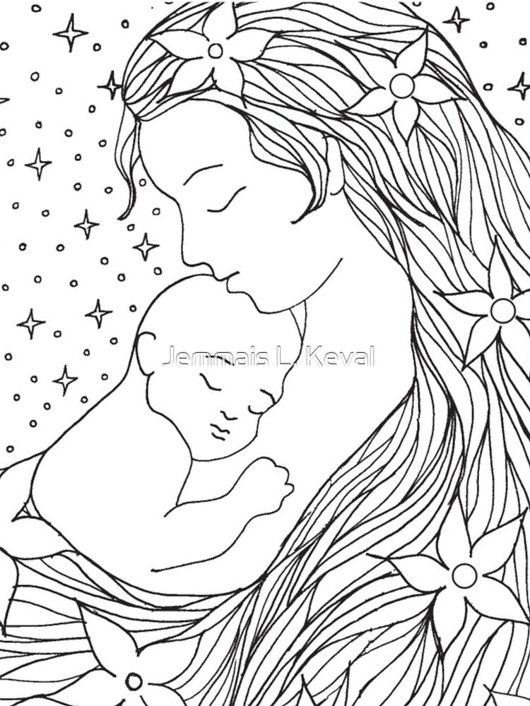 Fairytail Mother and child by Jemmais L. Keval