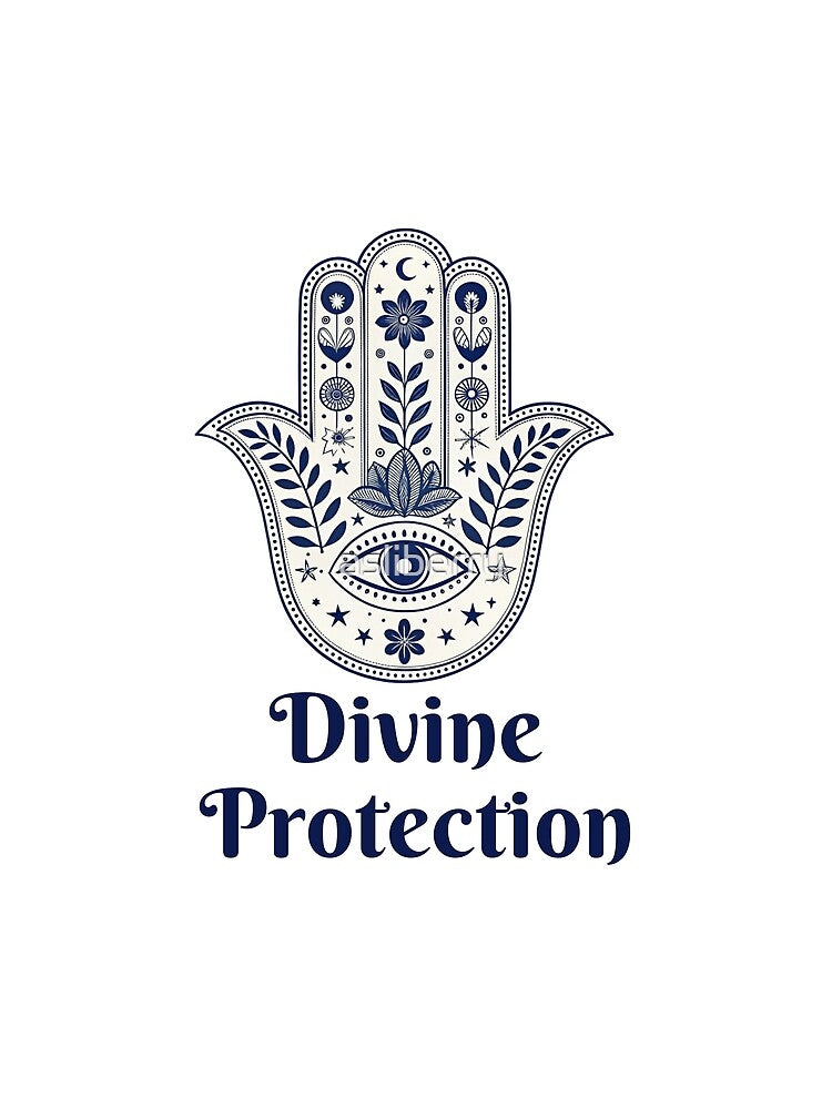 Hamsa Hand Series – Divine Protection & Spiritual Strength by asliberry