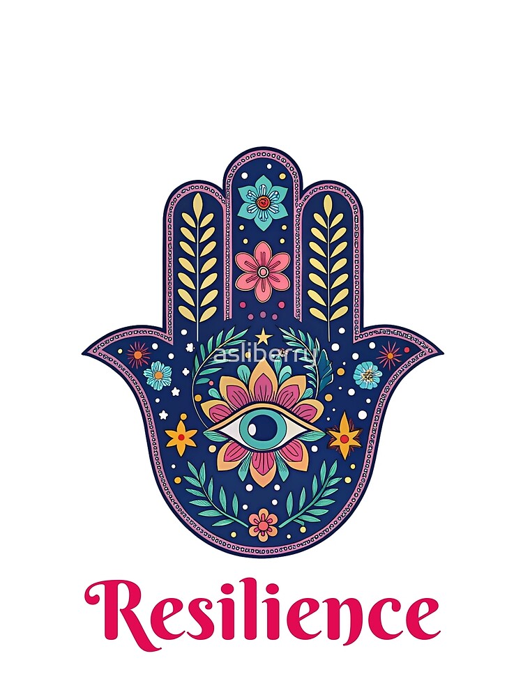 Hamsa Hand – Resilience & Protection Symbol by asliberry